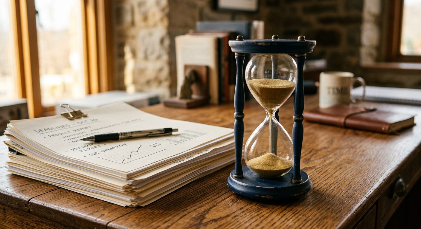 Ley de Parkinson: Cómo vencer la procrastinación con plazos